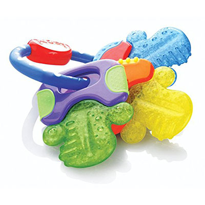 Best Teething Toys for Babies Nuby Ice/Gel Teether Keys
